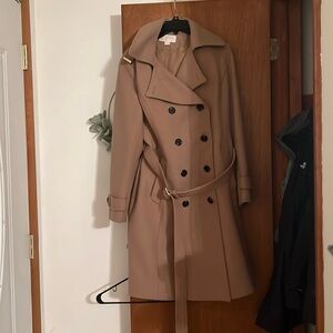 Michael Kors Women's Double-Breasted Maxi Coat